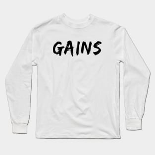 Gains Long Sleeve T-Shirt